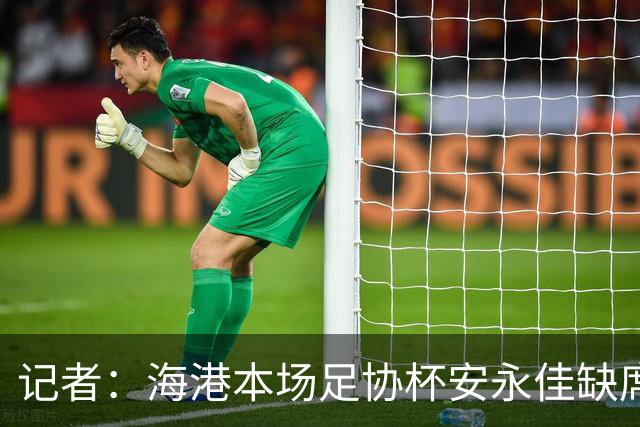 记者：海港本场足协杯安永佳缺席、武磊受伤；有部分梯队球员补充